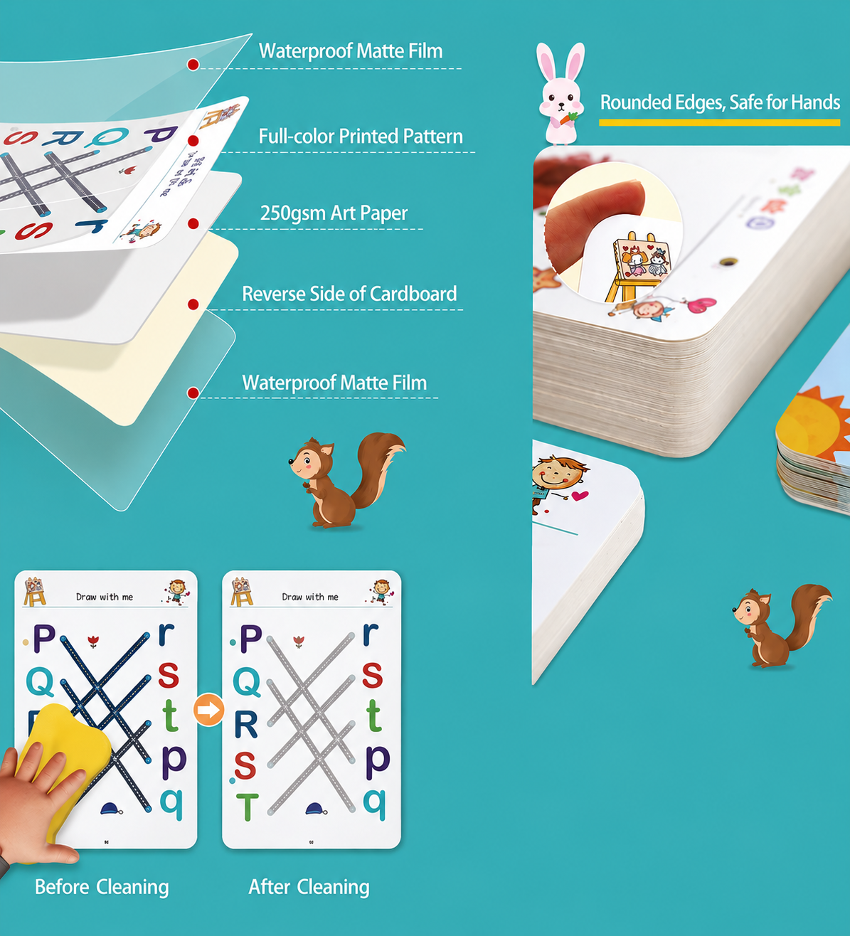 Magical Tracing Workbook – 64 Pages